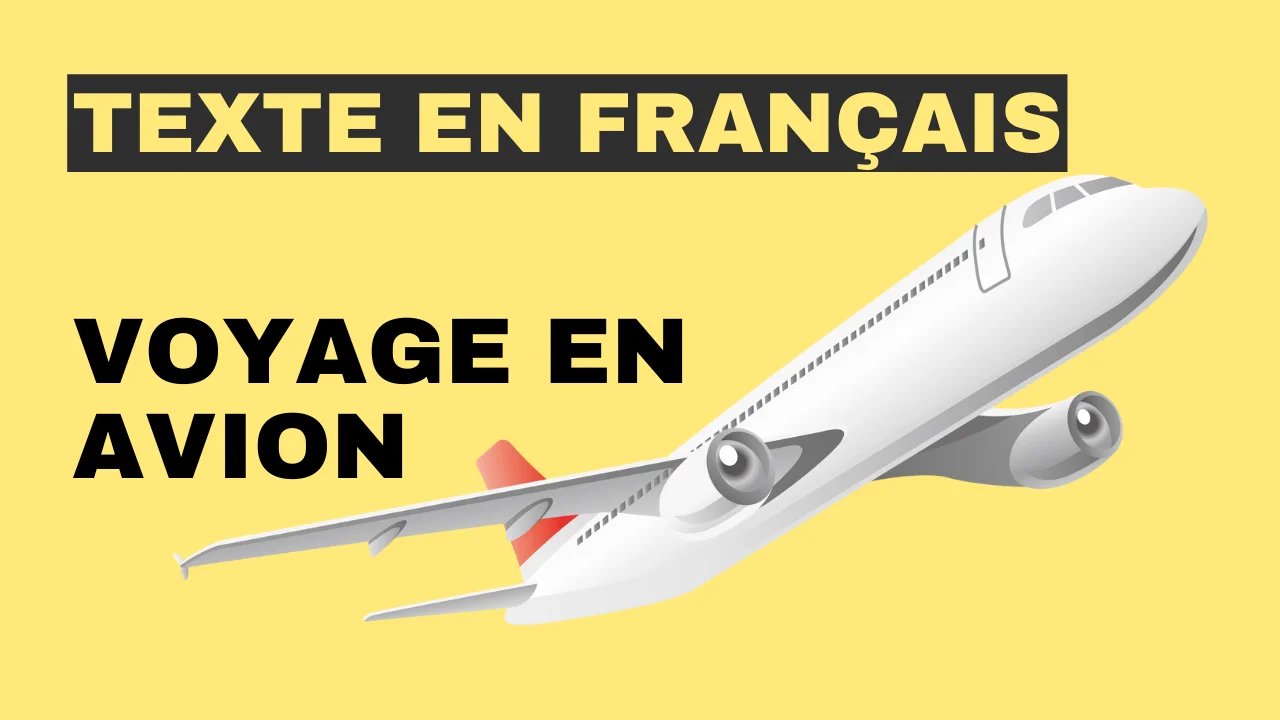 Texte en français - Voyage en avion