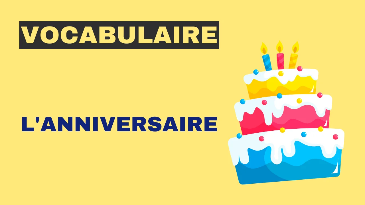 Vocabulary - birthday