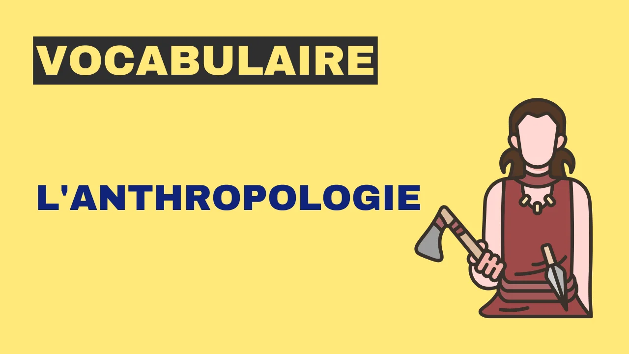 Vocabulaire - l'anthropologie