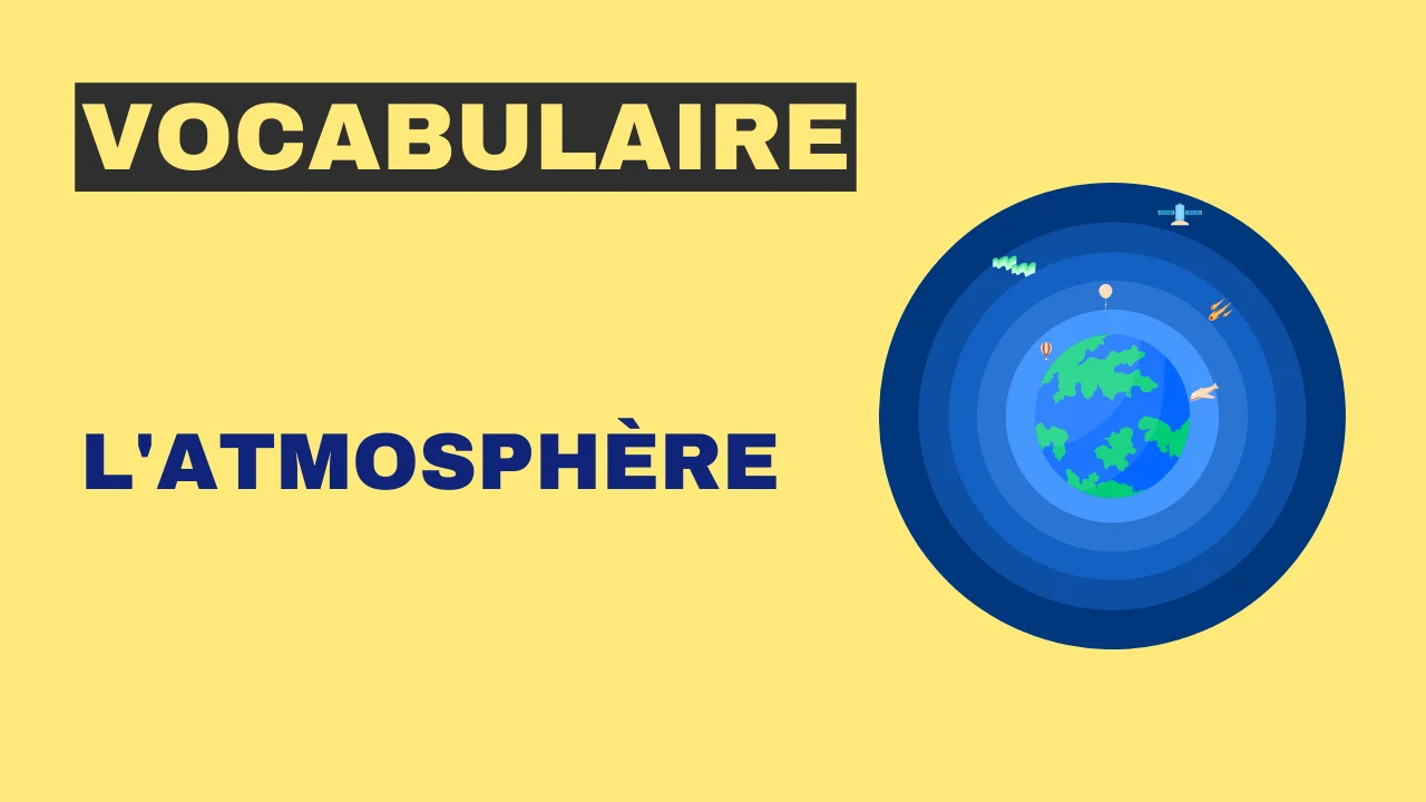 Vocabulaire : L'atmosphère