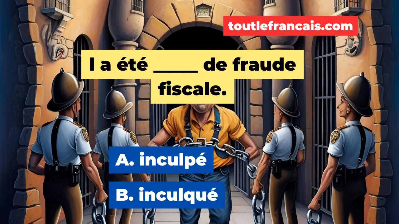 Lire la suite à propos de l’article Paronymes : inculper et inculquer