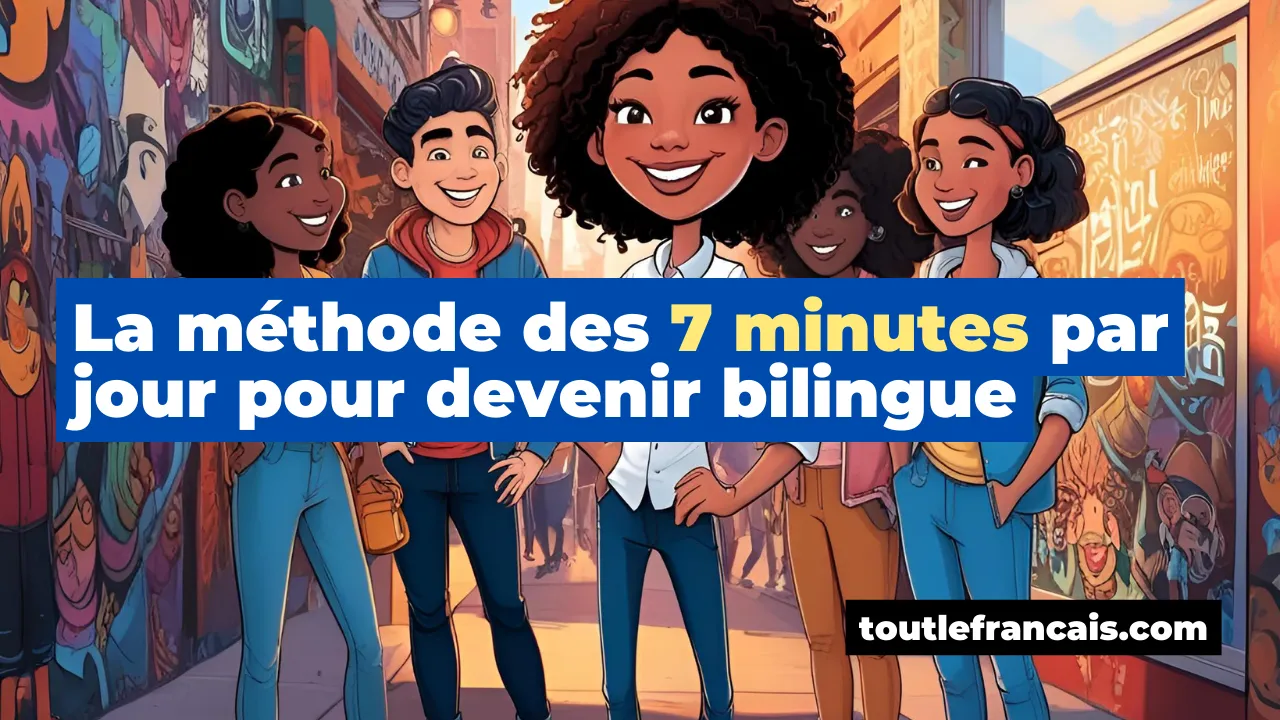 La méthode des 7 minutes par jour pour devenir bilingue